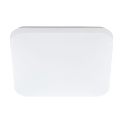 Plafonnier Frania LED 22 x 22 cm 7,4 W blanc EGLO