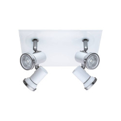 Spot LED pour salle de bain Tamara 1 blanc GU10 4 x 3,3 W EGLO