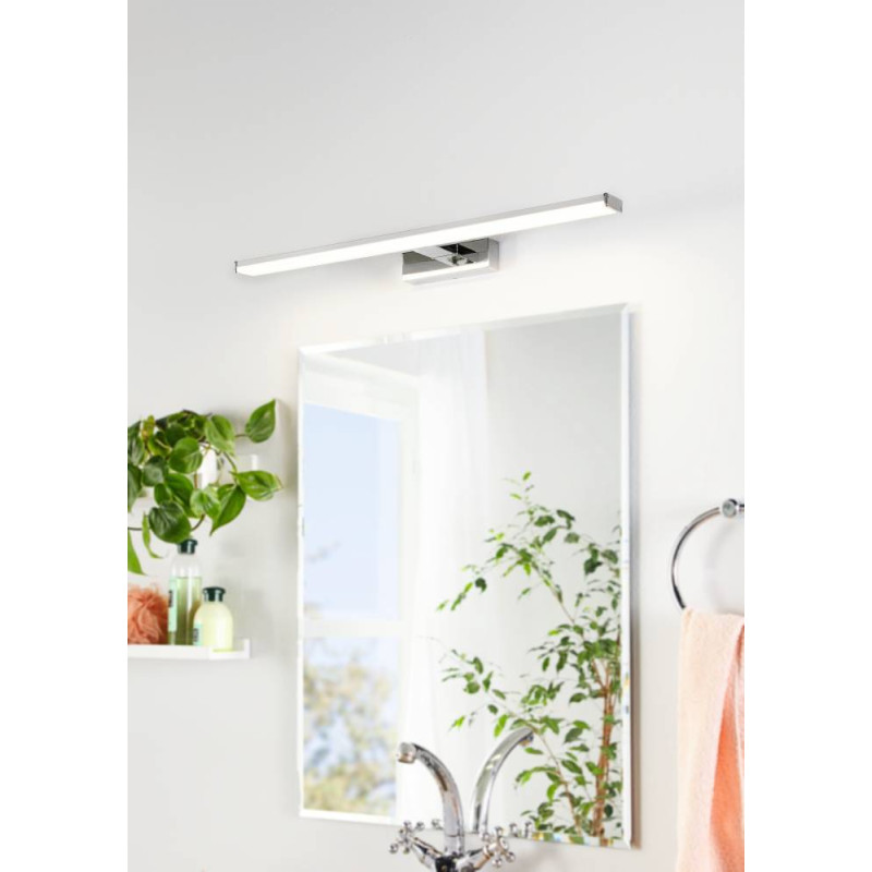 Applique pour miroir Pandella LED chromée 60 cm 11 W EGLO Applique pour miroir Pandella LED chromée 60 cm 11 W EGLO