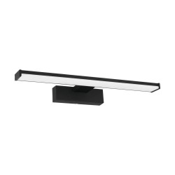 Applique LED pour miroir Pandella noire 40 cm 7,4 W EGLO