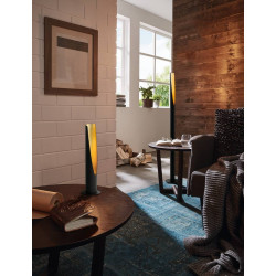 Lampadaire Barbotto GU10 4,5 W noir et or EGLO Lampadaire Barbotto GU10 4,5 W noir et or EGLO