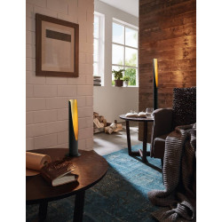 Lampe de table Babotto GU10 4,5 W noir et or EGLO Lampe de table Babotto GU10 4,5 W noir et or EGLO