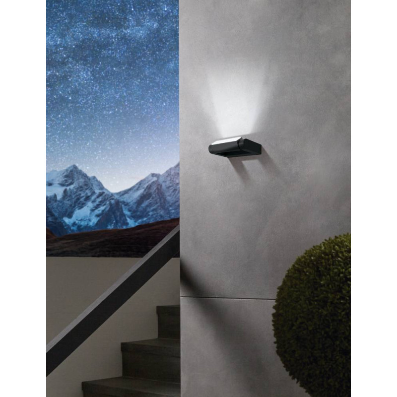 Applique extérieure Brianza LED 4,8 W noire EGLO Applique extérieure Brianza LED 4,8 W noire EGLO