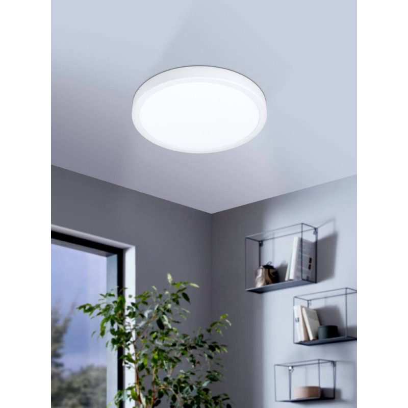 Plafonnier Fueva 5 LED blanc chaud 20,5 W blanc EGLO Plafonnier Fueva 5 LED blanc chaud 20,5 W blanc EGLO