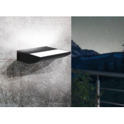 Applique extérieure Sorronaro LED 10,5 W noire EGLO Applique extérieure Sorronaro LED 10,5 W noire EGLO