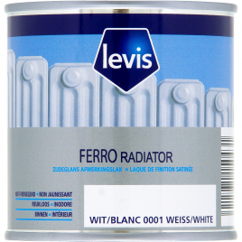Laque de finition Ferro blanche pour radiateur 0,2 L LEVIS