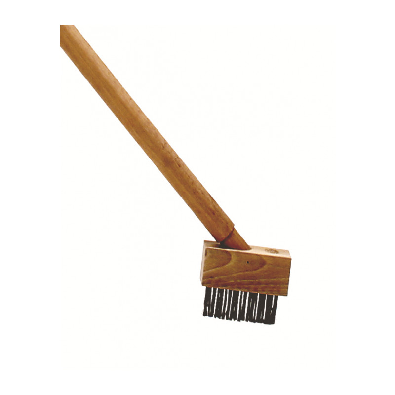 Brosse de désherbage avec manche en bois de 140 cm AVR TOOLS