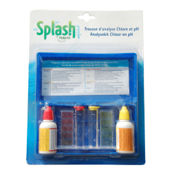 Trousse d'analyse du chlore et du pH SPLASH – Entretien piscine | SPLASH