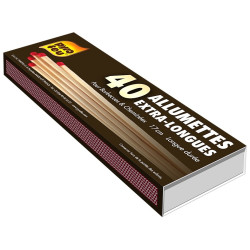 Allumettes longues 17cm PYROFEU – Allumage facile | PYROFEU
