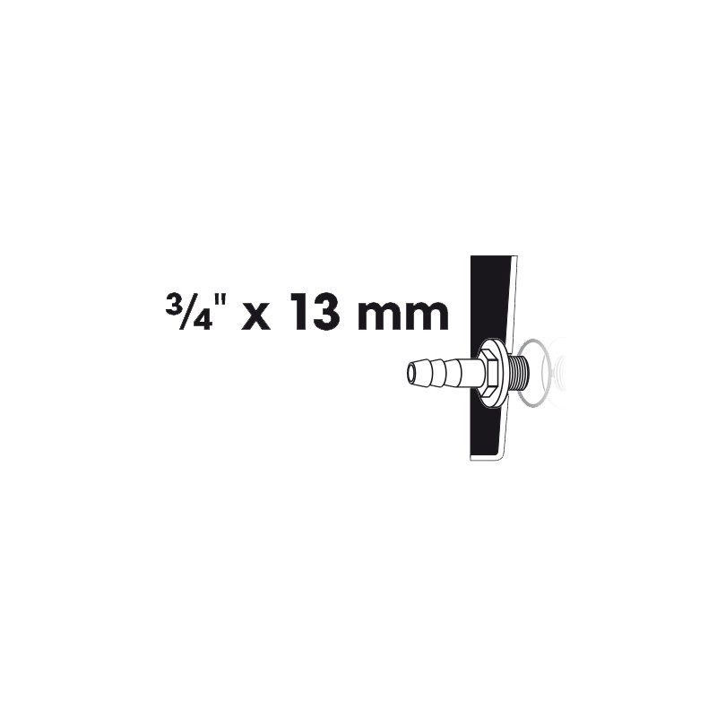 Embout à olive 3/4 x 13mm – Connexion Fiable | UBBINK
 Embout à olive 3/4 x 13mm – Connexion Fiable | UBBINK