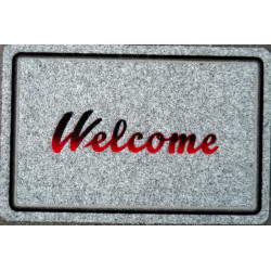 Tapis de bienvenue 60x40cm - Design Fantaisie | ADVOTEX
