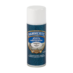 Laque antirouille blanche martelée 0,4L – Protection métal | HAMMERITE Laque antirouille blanche martelée 0,4L – Protection métal | HAMMERITE