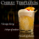 Impression sur verre Cherry Temptation 45 x 45 cm