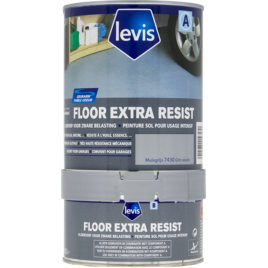 Peinture pour sol Floor Extra Resist gris souris 0,7 L LEVIS
