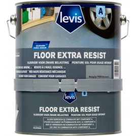 Peinture pour sol Floor Extra Resist gris souris 2,5 L LEVIS