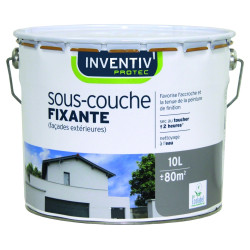 Sous-couche façade 10L INVENTIV – Fixation optimale | INVENTIV