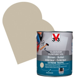 Peinture Sol Extreme Traffic argile satinée 2,5 L V33