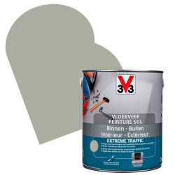 Peinture Sol Extreme Traffic carbonate satinée 2,5 L V33