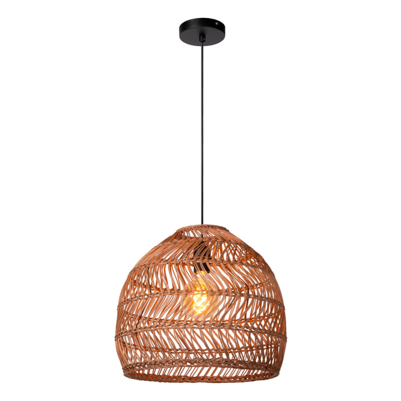 Suspension naturelle Moloko E27 40 W Ø 40 cm LUCIDE