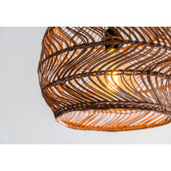 Suspension naturelle Moloko E27 40 W Ø 40 cm LUCIDE Suspension naturelle Moloko E27 40 W Ø 40 cm LUCIDE
