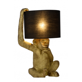 Lampe de table noire Extravaganza Chimp E14 40 W LUCIDE