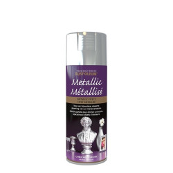 Aérosol effet métallisé chrome 0,4 L RUST-OLEUM