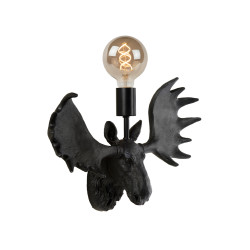 Applique Extravaganza Moose noire E27 40 W LUCIDE