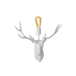 Applique Extravaganza Caribou blanche E27 40 W LUCIDE