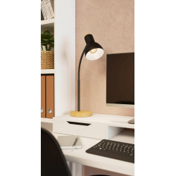 Lampe de bureau Veradal noire – Éclairage élégant | EGLO
 Lampe de bureau Veradal noire – Éclairage élégant | EGLO