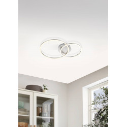 Plafonnier LED Palmaves Blanc – Éclairage Puissant | EGLO
 Plafonnier LED Palmaves Blanc – Éclairage Puissant | EGLO