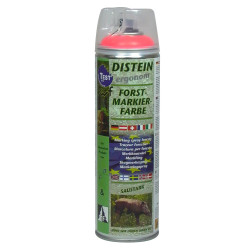 Spray Marquage Forestier Rouge Fluo 0,5L – Visibilité Optimale | DISTEIN