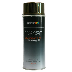 Peinture Carat Chrome Doré MOTIP – Effet Métallique | MOTIP