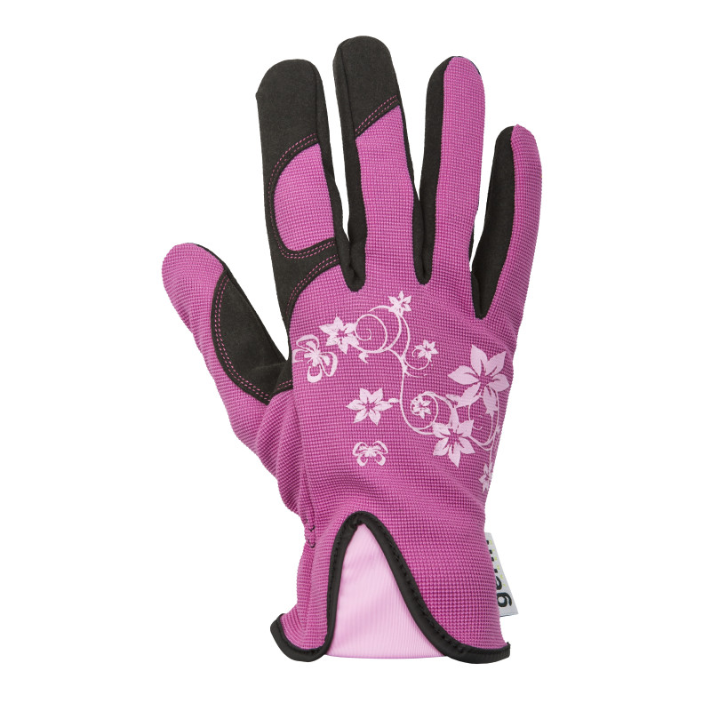 Paire de gants de jardinage roses taille 7 GERIN