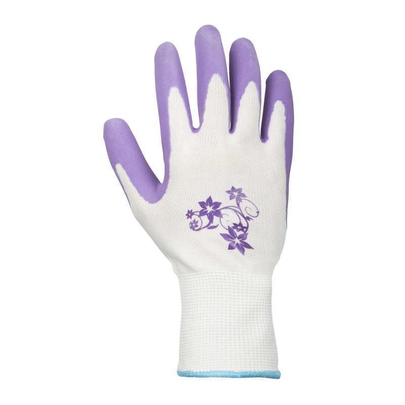 Paire de gants pour petits travaux mauves taille 7 GERIN