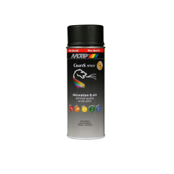 Peinture Spray Noir Profond Mate 0,4L – Finition Parfaite | MOTIP