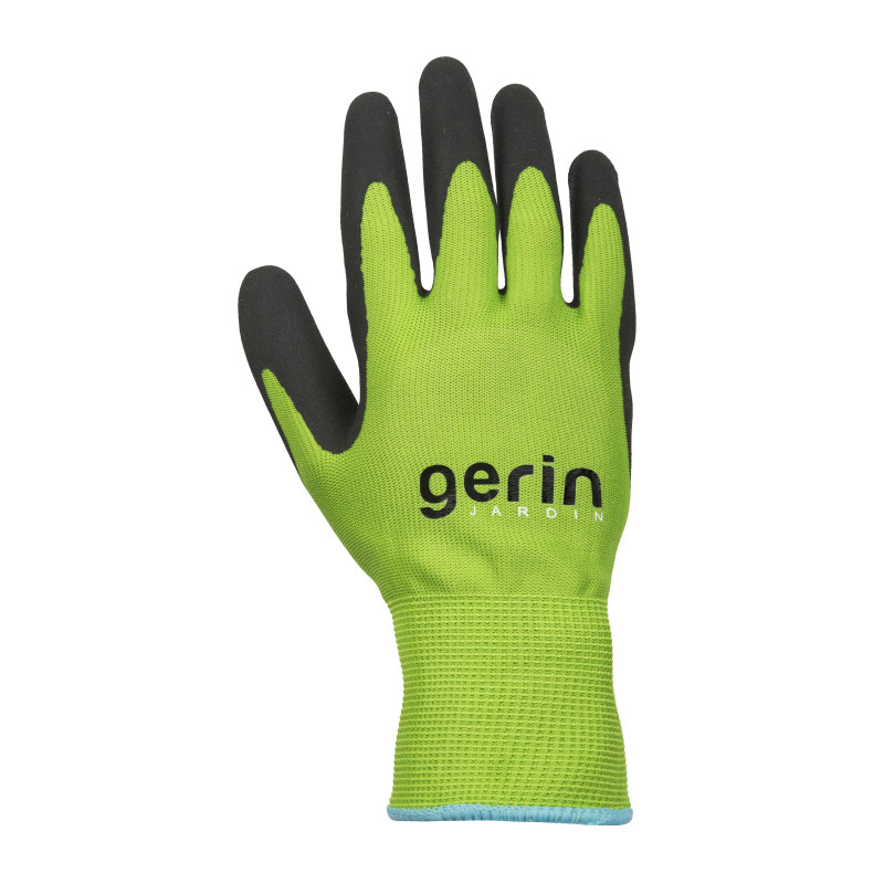 Paire de gants pour petits travaux verts taille 8 GERIN