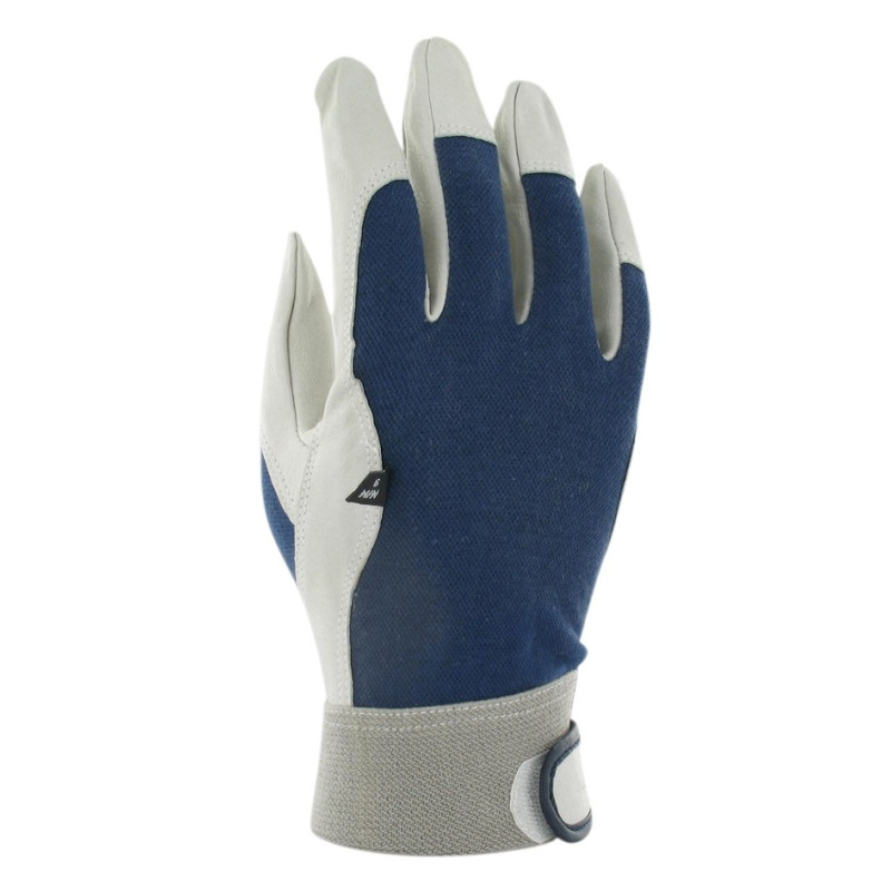 Paire de gants pour travaux de jardinage en cuir taille 7 .B