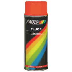 Peinture Fluorescente Rouge/Orange 0,4L – Visibilité Maximale | MOTIP