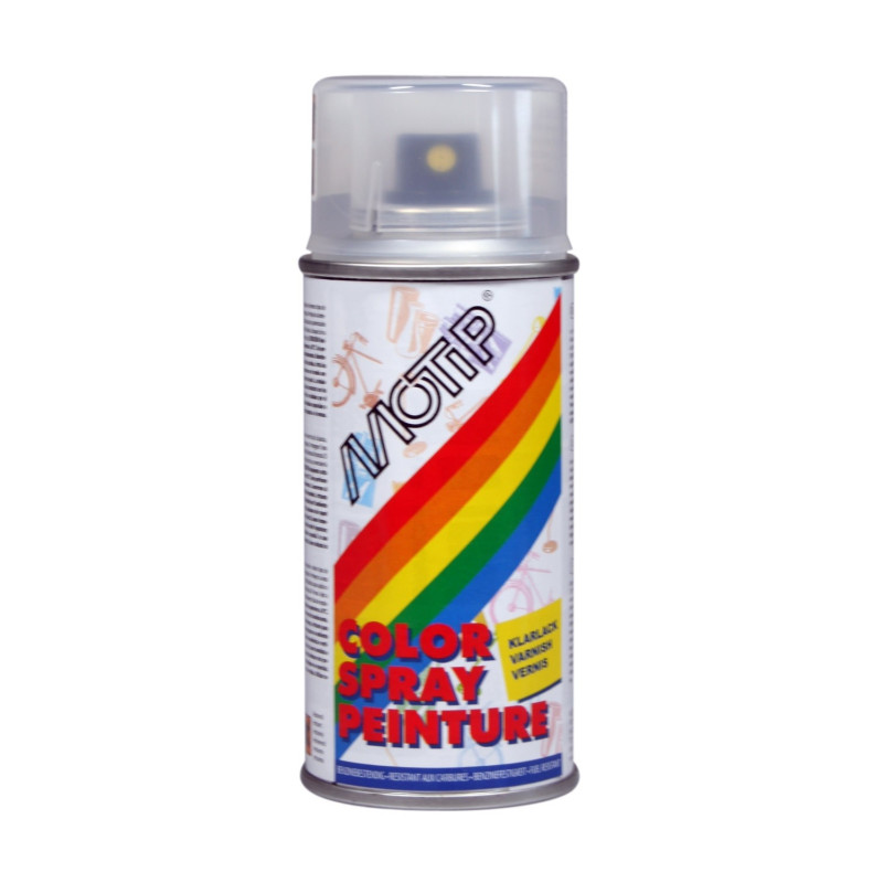 Vernis en spray transparent satiné – Protection déco | MOTIP