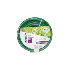 Tuyau d'arrosage anti-vrille 19mm 25m | INVENTIV