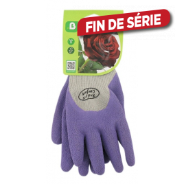 Paire de gants pour rosiers mauves taille 9 .B