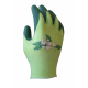Paire de gants Lilly Loop Green en caoutchouc taille 7
