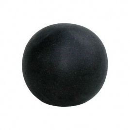 Boule noire en Terrazzo Ø 17 cm