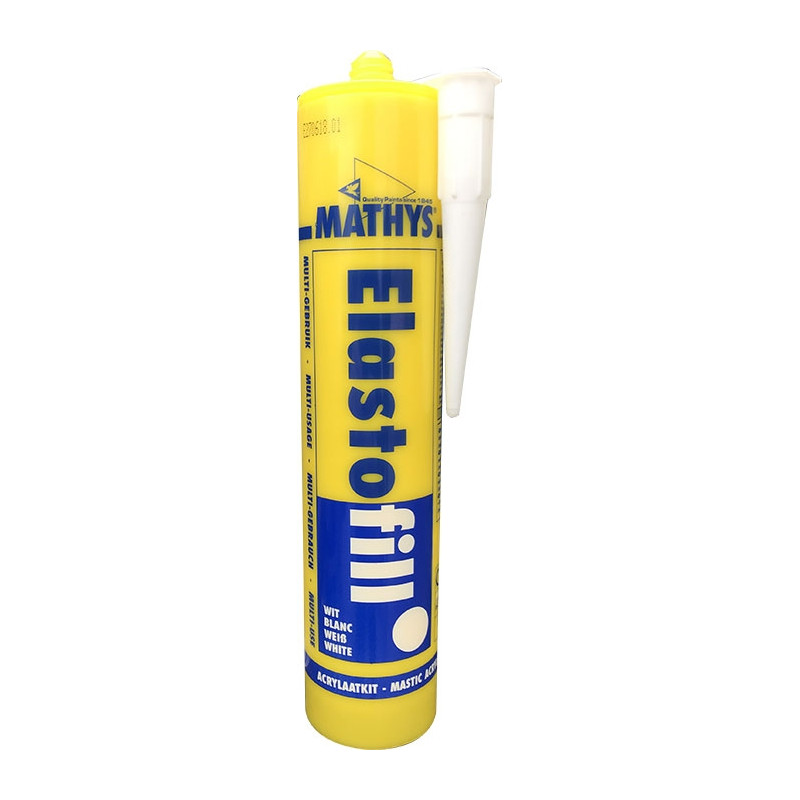 Mastic Acrylique Blanc RAL 9016 - 310ML  Scellant à Joints Efficace et  Facile à Utiliser - 100% Volet Roulant