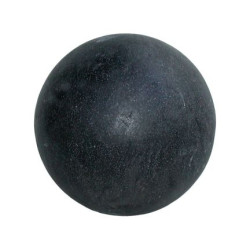 Boule Terrazzo Noire Ø 22 cm – Déco Jardin Élégante | POTTERIE