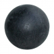 Boule noire en Terrazzo Ø 40 cm