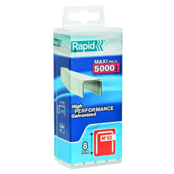 Agrafe N° 53 8 mm RAPID – Fixation Solide | RAPID