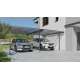 Carport en aluminium Mistral gris anthracite 30,90 m²