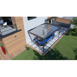 Carport adossé Libeccio 16,24 m² Carport adossé Libeccio 16,24 m²