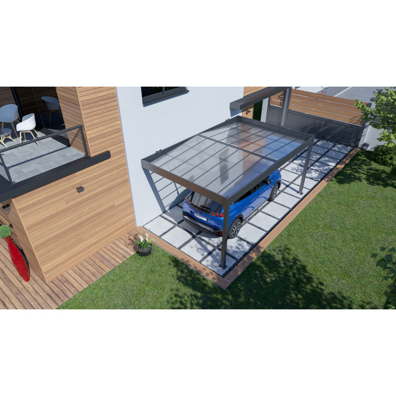 Carport adossé Libeccio 16,24 m² Carport adossé Libeccio 16,24 m²